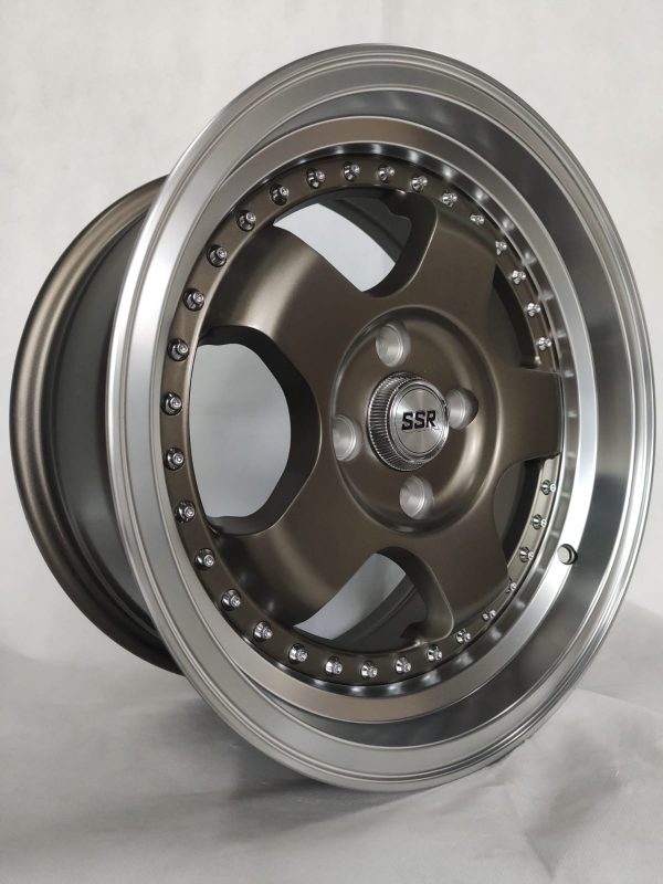 Комплект дисков SSR 9535 7x15/4x100 D73.1 ET25 бронзовый