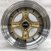 Комплект дисков Work Equip 40 R3154 9x15/4x100 D73.1 ET20 золотистый