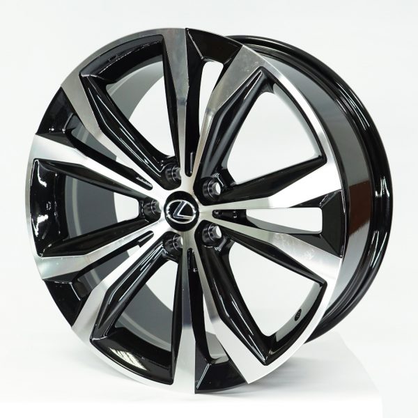 Комплект дисков Lexus BY1437BP 8x20/5x114.3 D60 ET30 черный-серебристый