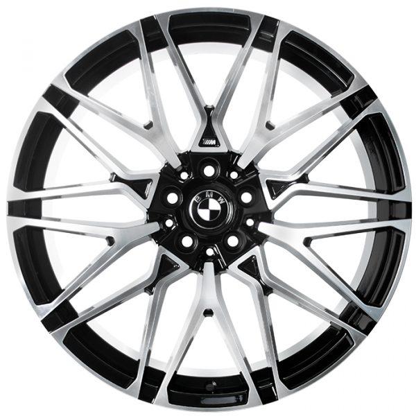 Литые диски FF QC1548-1469 R20*10.5 / 5*112 Черный глянец с полировкой