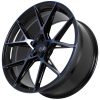 Комплект дисков Sakura Wheels YA5636 (522) R22*10.0 / 5*114.3/Черный глянец с полировкой под тонированным лаком