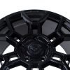 Литые диски Sakura Wheels YA9554-336 R22*10.0 / 5*130 Черный глянец