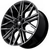 Литые диски Sakura Wheels YA9557-293 R21*9.5 / 5*112 Черный глянец с полировкой