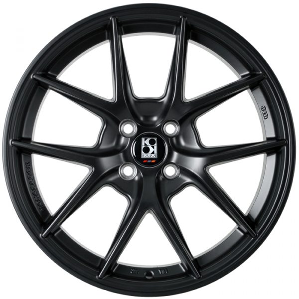 Комплект дисков KoKo Kuture SL547 (1167) R17*7.5 / 4*100/Черный матовый