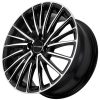 Комплект дисков Sakura Wheels D2852 (203) R16*7.0 / 4*100/Черный глянец с полировкой