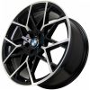 Литые диски Sakura Wheels D9483-228 R19*8.5 / 5*112 Черный глянец с полировкой