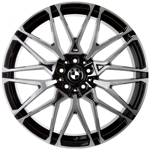 Литые диски FF QC1548-1463 R20*9.0 / 5*112 Черный глянец с полировкой