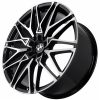 Литые диски FF QC1548-1463 R20*9.0 / 5*112 Черный глянец с полировкой