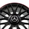 Комплект дисков KoKo Kuture SL519 (1159) R18*8.0 / 5*112/Черный матовый с красной полосой по ободу