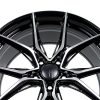 Литые диски Sakura Wheels YA3816-614 R19*8.5 / 5*112 Черный глянец с полировкой