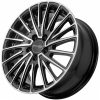 Комплект дисков Sakura Wheels D2852 (148) R15*6.5 / 5*100/Черный глянец с полировкой