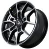 Комплект дисков KoKo Kuture SL552 (1255) R16*7.0 / 4*100/Черный глянец с полировкой