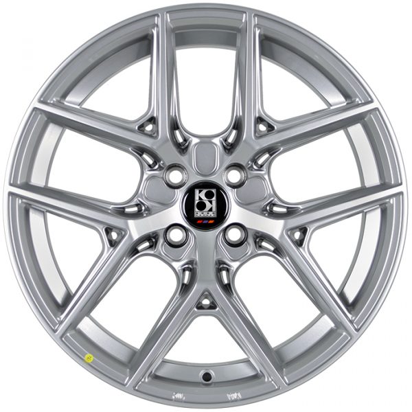 Комплект дисков KoKo Kuture SL526 (1365) R17*7.5 / 4*100/Серебро