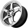 Комплект дисков Sakura Wheels 3761 (303) R15*7.0 / 4*100/Черный глянец с полировкой