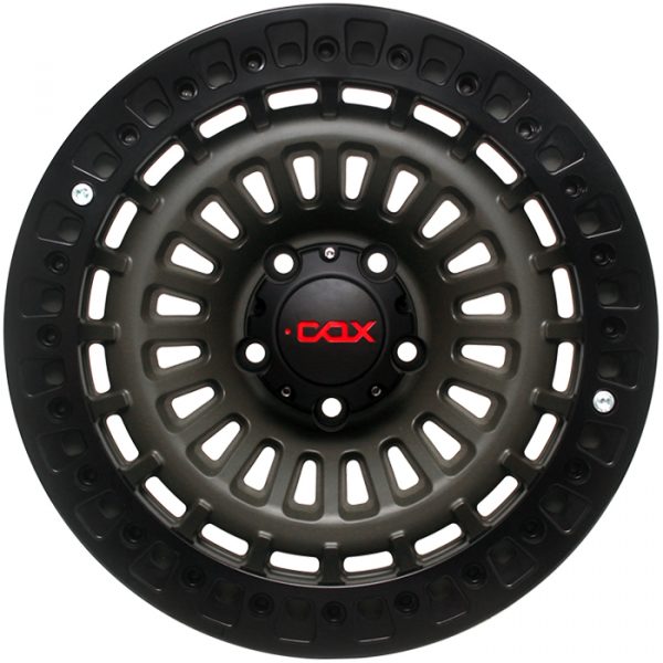 Литые диски COX D3370-540 R17*9.0 / 5*127 Хаки с черным бедлоком