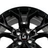 Комплект дисков KoKo Kuture SL558 (1320) R17*7.5 / 4*100/Черный матовый