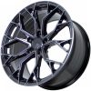 Литые диски Sakura Wheels YA5640-211 R19*9.5 / 5*112 Черный глянец с полировкой под тонированным лаком