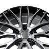 Комплект дисков Sakura Wheels D8906 (382) R19*8.0 / 5*114.3/Черный глянец с полировкой