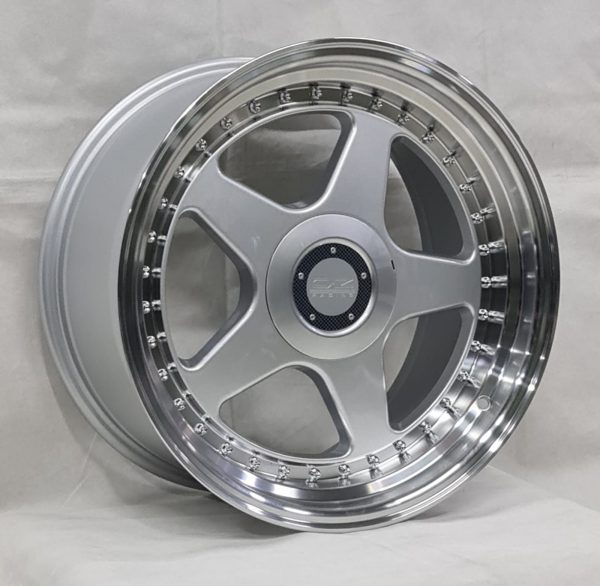 Комплект дисков OZ RACING 9.5x18/5x112/5x120/ET35/38/72.6 Silver Polish lip