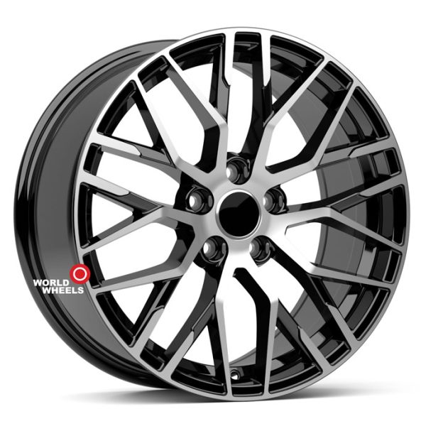 Комплект дисков KoKo Kuture-342-1801-8x18/5x112 D66.6 ET30 черный