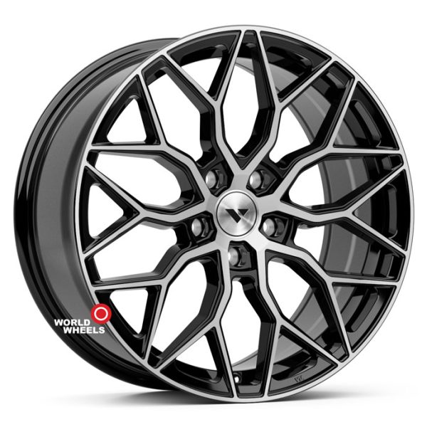 Комплект дисков HFT-611-1808-8x18/5x112 D66.6 ET38 черный