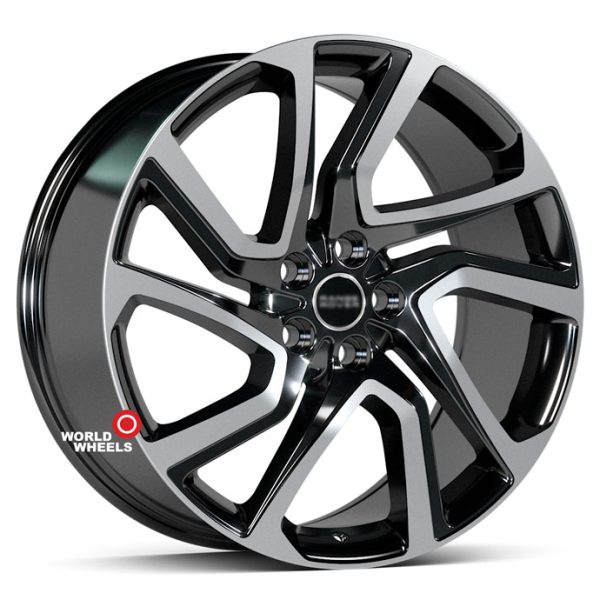 Комплект дисков KoKo Kuture-771-2100-9.5x21/5x108 D63.4 ET45 черный