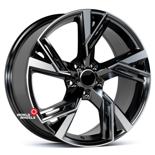 Комплект дисков KoKo Kuture-343-1801-8x18/5x112 D66.6 ET35 черный
