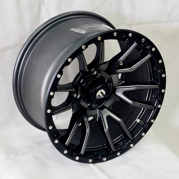 Комплект дисков Fuel 1790-17 9x17/6x114.3 ET10 DIA66.1 Satin Gunmetal+black