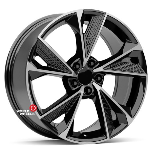 Комплект дисков KoKo Kuture-347-2101-9.5x21/5x112 D66.6 ET30 черный