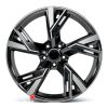 Комплект дисков KoKo Kuture-343-1801-8x18/5x112 D66.6 ET35 черный