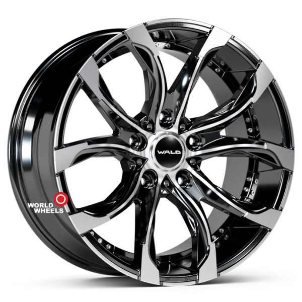 Комплект дисков JStreet-600-2021-10x20/5x150 D110.5 ET45 черный