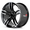 Комплект дисков KoKo Kuture-437-0002-9.5x19/5x120 D72.6 ET40 черный
