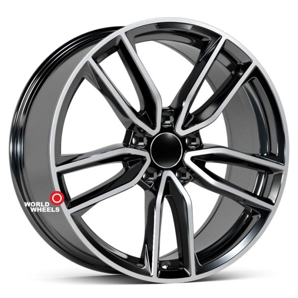 Комплект дисков KoKo Kuture-255-2002-9.5x20/5x112 D66.6 ET45 черный