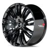 Комплект дисков KoKo Kuture-772-2202-9.5x22/5x120 D72.6 ET45 черный