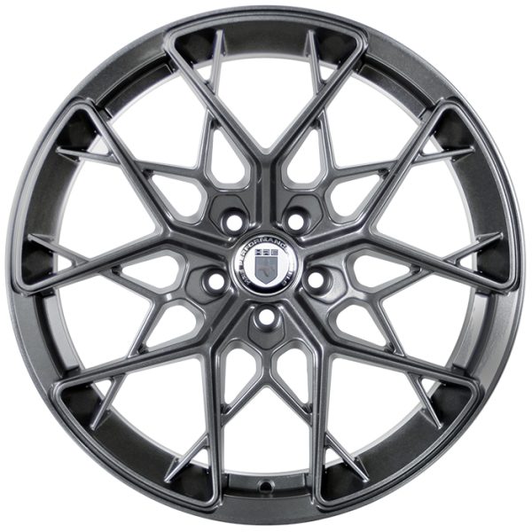 Литые диски Sakura Wheels YA8135-238 R18*8.0 / 5*112 Ганметалл