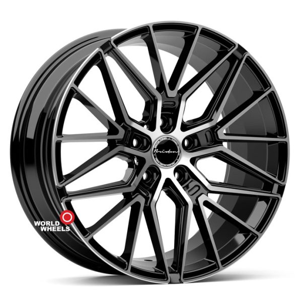 Комплект дисков Machine Culture-MC 308 R18/8.0*18/5x112 DIA66.6 ET38 Black Machined Coating (BPC)