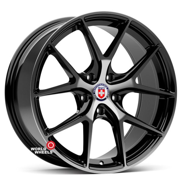 Комплект дисков HFT-505 HRE R19/8.5*19/5x114.3 DIA67.1 ET40 Black Machined Coating (BPC)