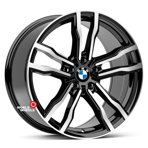 Комплект дисков KoKo Kuture-612 OEM R20/10.0*20/5x120 DIA74.1 ET40 Black Machined (BP)