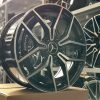 Комплект разношироких дисков Mercedes-ip-1583ab r19 8j/9j ET43/53 5*112 (ip-1583 Black Machine Face