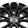 Литые диски Sakura Wheels R9545-110 R20*9.0 / 6*139.7 Черный глянец с полировкой