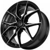 Литые диски Sakura Wheels YA3816-265 R17*7.5 / 5*100 Черный глянец с полировкой