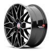 Комплект дисков HFT-520 HRE R18/8.0*18/5x108 DIA63.4 ET40 Black Machined (BP)