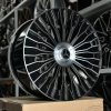 Комплект дисков Mercedes-ip-1760 r19 8.5j ET+35 5*112 Black Machine Face
