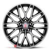 Комплект дисков HFT-520 HRE R18/8.0*18/5x108 DIA63.4 ET40 Black Machined (BP)