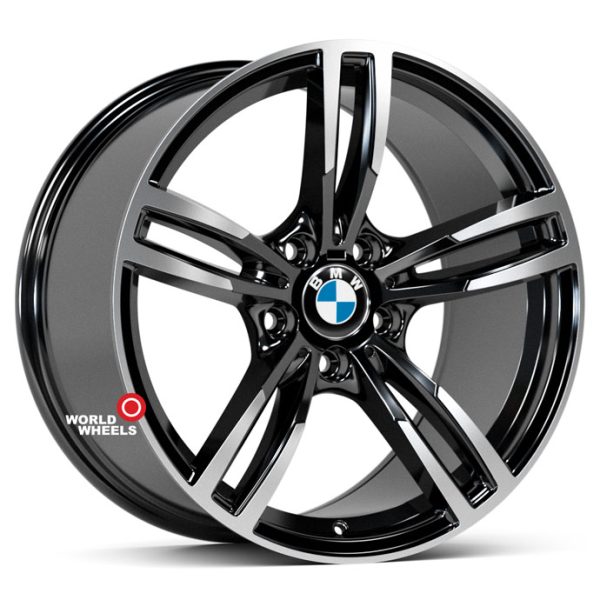 Комплект дисков KoKo Kuture-437 OEM R18/8.5*18/5x120 DIA72.6 ET30 Black Machined (BP)