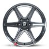 Комплект дисков HFT-601 HFT R20/9.5*20/6x139.7 DIA106.1 ET12 Gunmetal (GM)