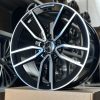 Комплект разношироких дисков Mercedes-ip-1595ab r19 8.5/9.5j ET43/45 5*112 (ip-1595 Black Machine Face