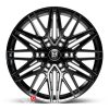 Комплект дисков HFT-608 HFT R20/9.5*20/6x139.7 DIA106.1 ET15 Black (FB)
