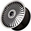 Литые диски FF QC1521-1869 R19*8.5 / 5*112 / 114.3 Черный глянец с полировкой
