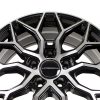 Литые диски Sakura Wheels YA9547-849 R17*6.5 / 5*108 Черный глянец с полировкой